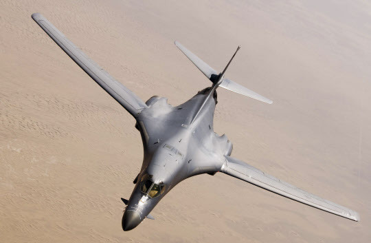 B-1B 전략 폭격기./미 공군 홈페이지 제공