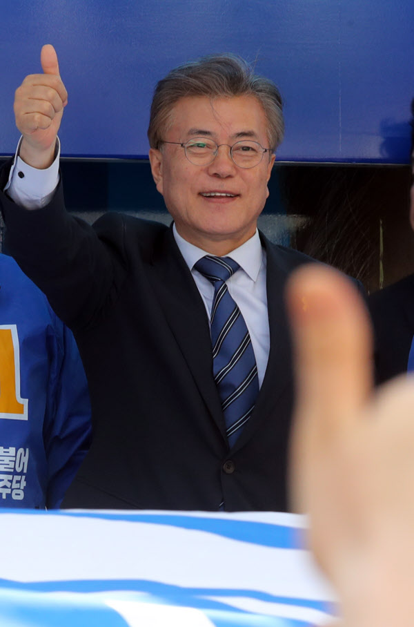 문재인 더불어민주당 대선 후보. /연합뉴스