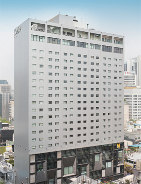 서울 명동의 솔라리아 니시테츠 호텔. /photo=조현호 영상미디어 객원기자