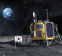 한국형 달 탐사 사업 상상도.