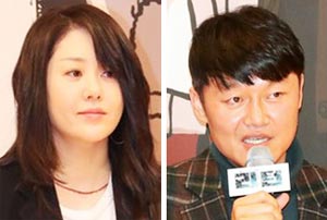 드라마 리턴 제작 발표회의 고현정과 주동민 PD.