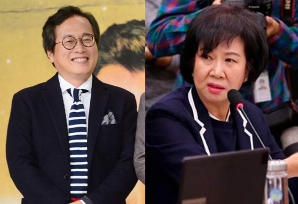맛 칼럼니스트 황교익과 손혜원 더불어민주당 의원/조선DB