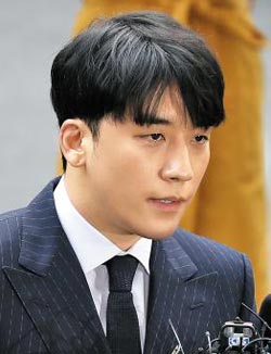 성 접대를 알선한 의혹을 받고 있는 그룹 빅뱅 출신 이승현(예명 승리)씨.