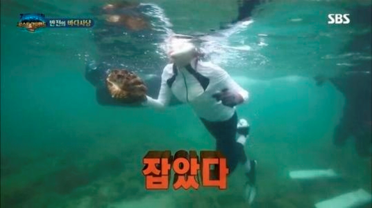 지난달 29일 방송된 SBS의 인기 예능 ‘정글의 법칙’ 캡처