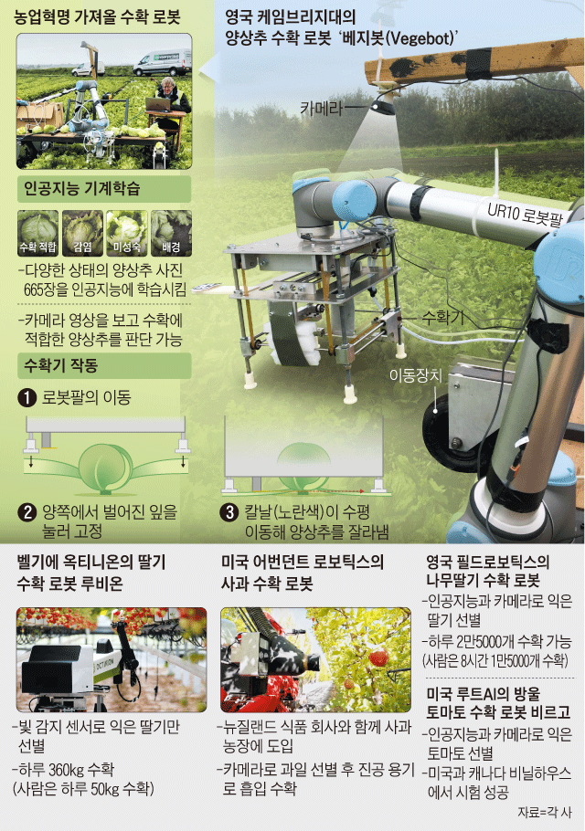 농업혁명 가져올 수확 로봇