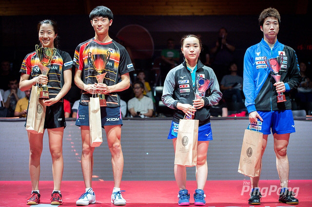 '日꺾고 첫우승'신유빈X조대성 향한 ITTF의 찬사 "어린재능,韓에 ...