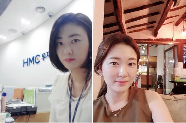 증권회사 재직 시절 이은희 대표 / 베이비키스 제공