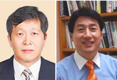 박수근 중앙노동위원장(왼쪽)과 김창룡 방통위 상임위원