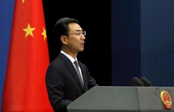 중국 외교부 겅솽 대변인. /UPI 연합뉴스