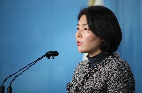 자유한국당 전희경 대변인/연합뉴스
