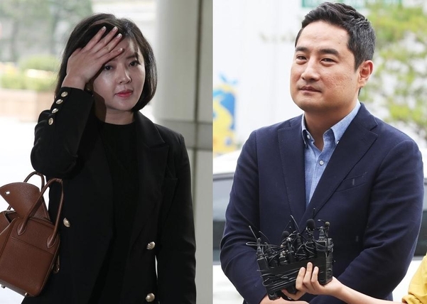 도도맘(김미나)·강용석 변호사/연합뉴스