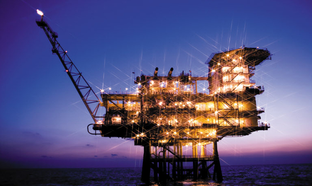 한국석유공사가 천연가스를 생산 중인 동해 가스전의 모습. 석유공사는 4일 정부로부터 동해 가스전 인근 ‘6-1광구 중부 및 동부지역’에 대한 조광권을 확보했다고 밝혔다.