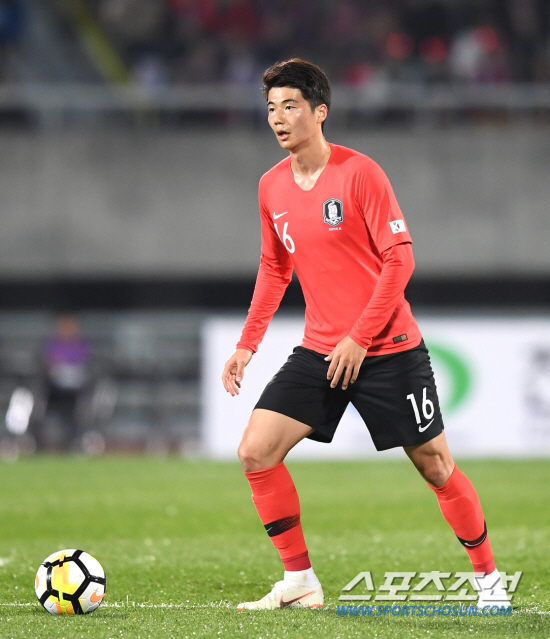 국가대표 시절 기성용. 스포츠조선 DB