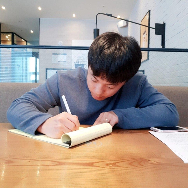 폴리텍대 재학시절 공부하는 모습 /본인 제공