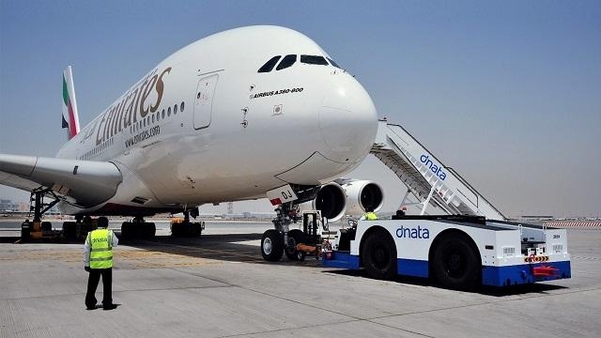 에미레이트 항공의 A380 여객기./에미레이트 항공 트위터
