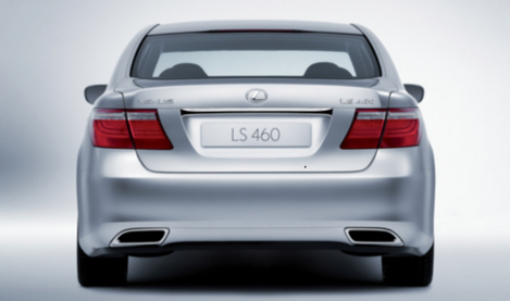 렉서스 최고가 모델인 LS460.