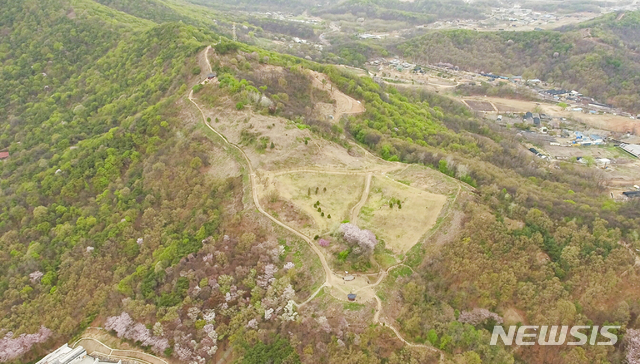 인천 계양산성 남쪽 전경