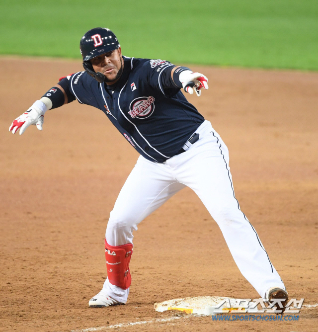 두산 페르난데스. 허상욱 기자 wook@sportschosun.com/2020.05.15/
