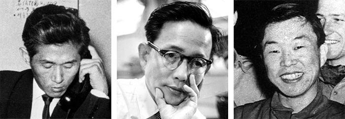 김해룡, 전동천, 최병우
