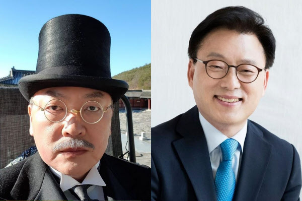 배우 김의성씨와 더불어민주당 박광온 의원 /김의성 인스타그램·박광온 의원 페이스북
