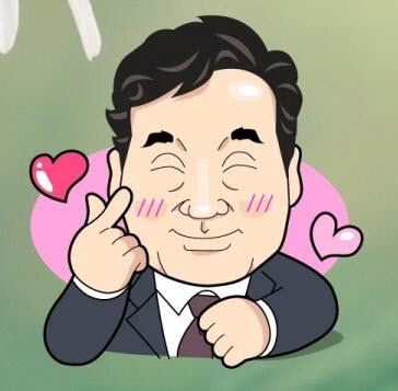 민주당 이낙연 의원 이모티콘./민주당 제공
