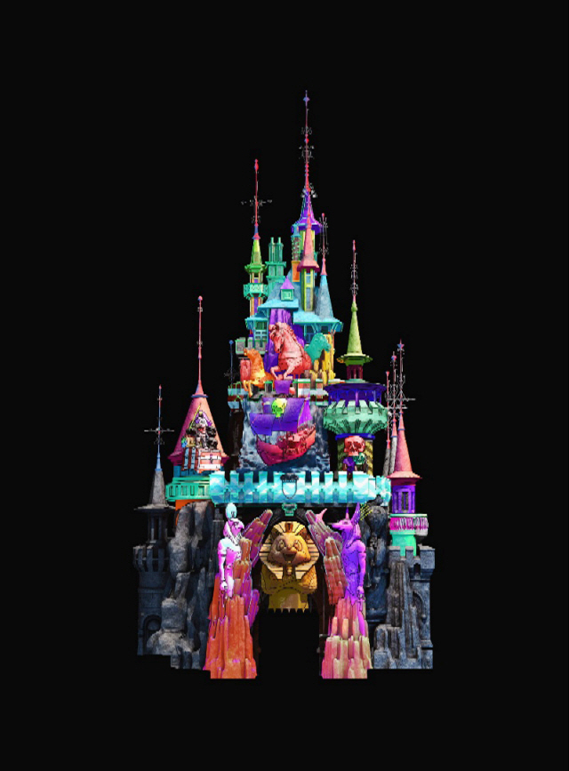 ◇롯데월드 어드벤처, 3D 맵핑쇼 'MAGIC CASTLE Lights up'