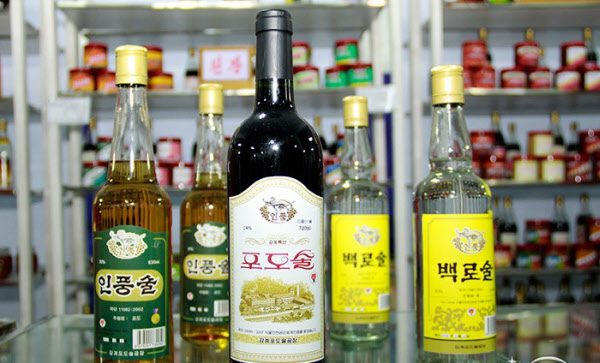 북한 자강도 지방에서 생산되는 인풍술과 포도술/메아리
