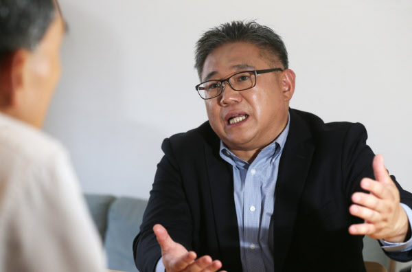 북한에 2년간 억류됐던 한국계 미국인 케네스 배(한국명 배준호)/조인원 기자