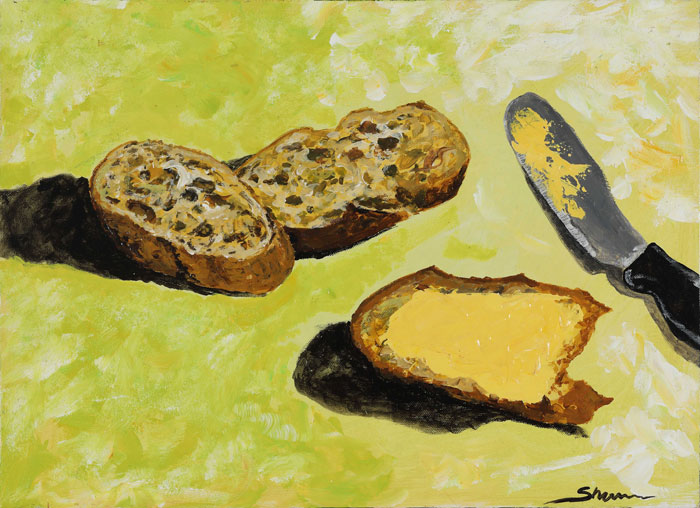 Bread & Better, 45×33cm, 2017_Shawn Park.