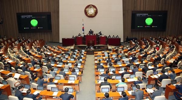 서울 여의도 국회 본회의장 모습 / 연합뉴스