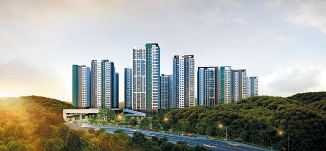 ‘영흥공원 푸르지오 파크비엔’ 투시도 /대우건설 제공