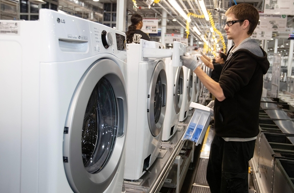 한국 세탁기, 미국 소비자 사로 잡다 … 평가 1 위