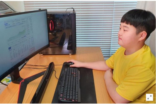 A 12-year-old Korean boy investor who also paid attention to foreign media… “43% profit from fear”
