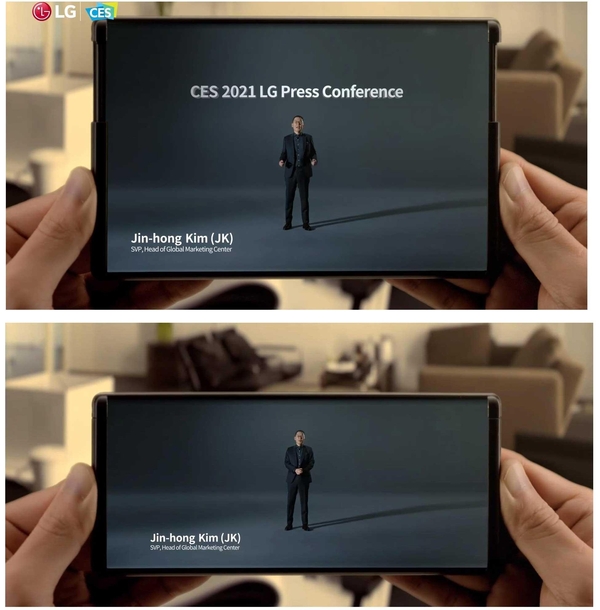 [단독] LG Electronics, which folds smartphones, rolls out a rollable phone