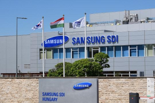 삼성 SDI, 헝가리 전기차 배터리 공장에 1 조원 투자