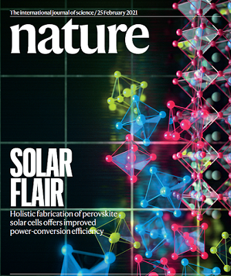 Korean research team develops world’s highest performance next-generation solar cell…  Nature cover paper selection