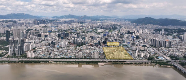 [땅집고] 성수3지구 항공사진./삼성물산
