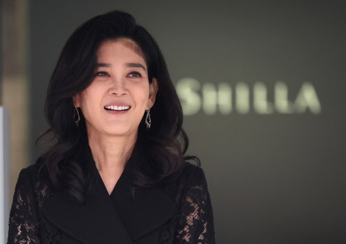 [땅집고] 이부진 호텔신라 사장./연합뉴스