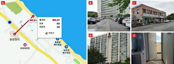 [땅집고] 강원특별자치도 양양군 중광정리 '중광정리 하조대 해수욕' 내부. /단단홈즈